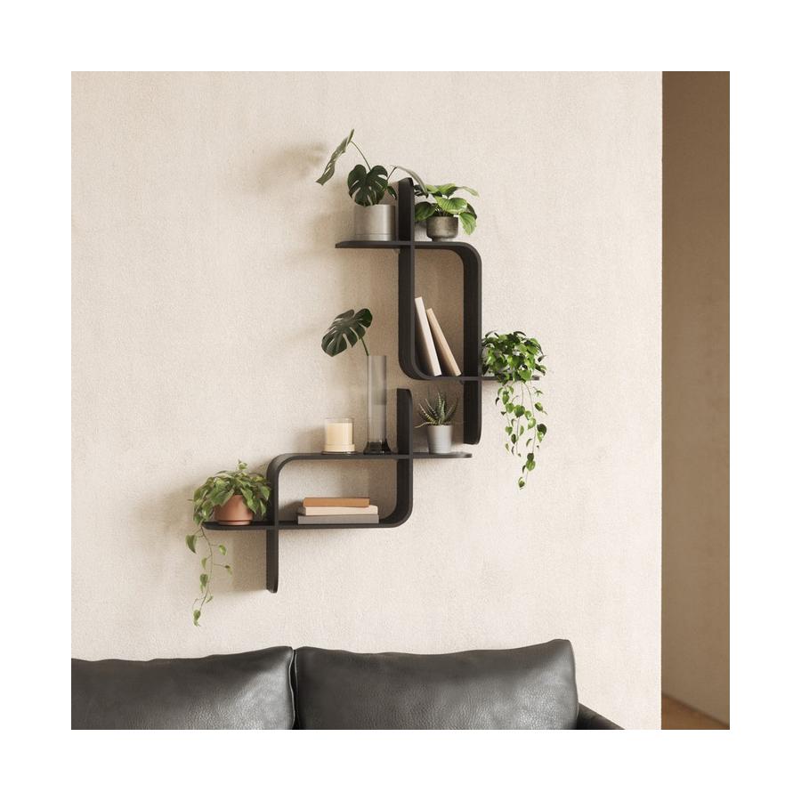 Umbra Montage Shelf Black Black