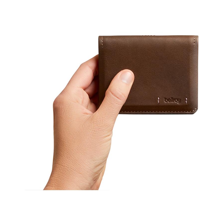 Bellroy Slim Sleeve Premium Leather Wallet Darkwood Darkwood