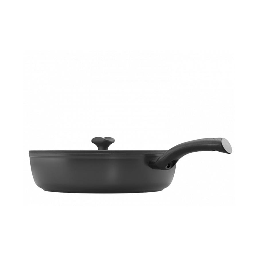 Essteele Per Salute 32cm (5.7L) Covered Saute Pan Black Black