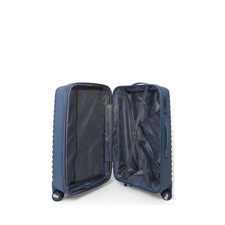 Nomad Discover 65cm Hardside Checked Suitcase Navy Navy