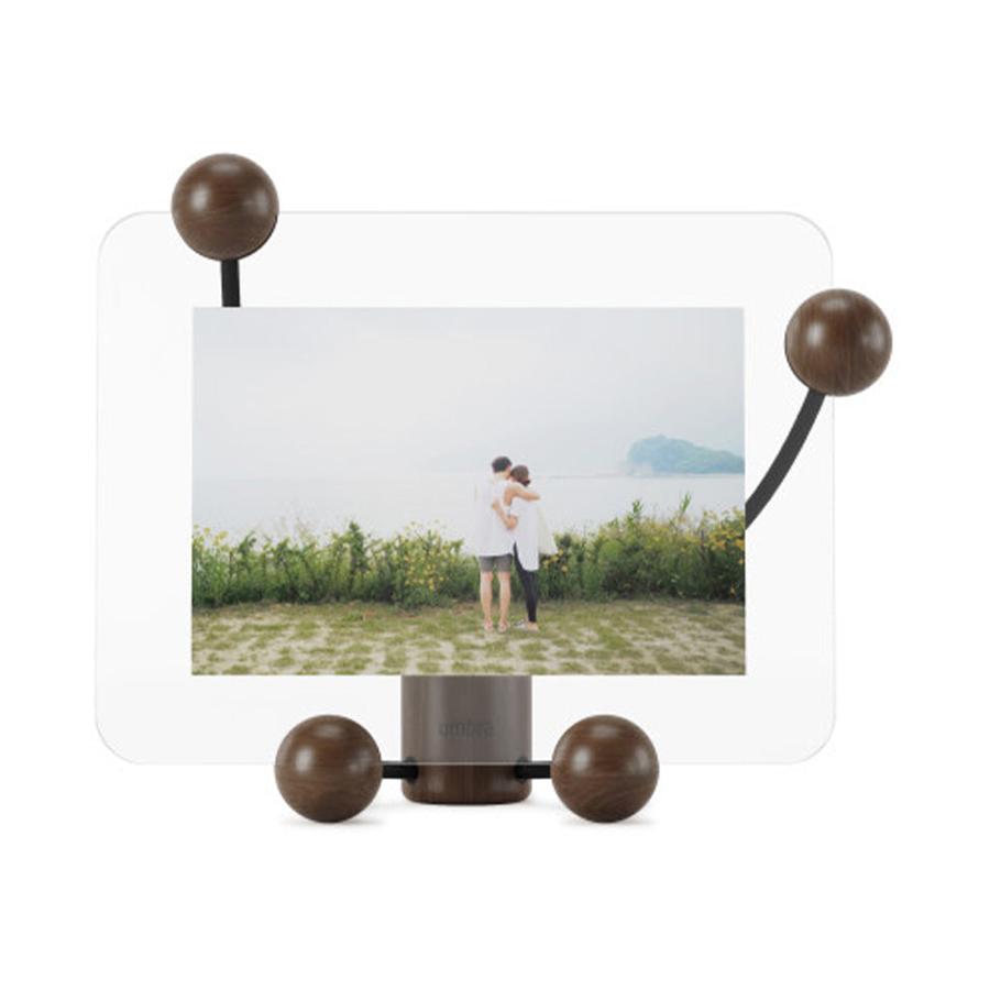 Umbra Woody Picture Frame (13cm x 18cm) Black/Walnut Black/Walnut