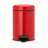 Brabantia NewIcon Pedal Bin (3L) Passion Red