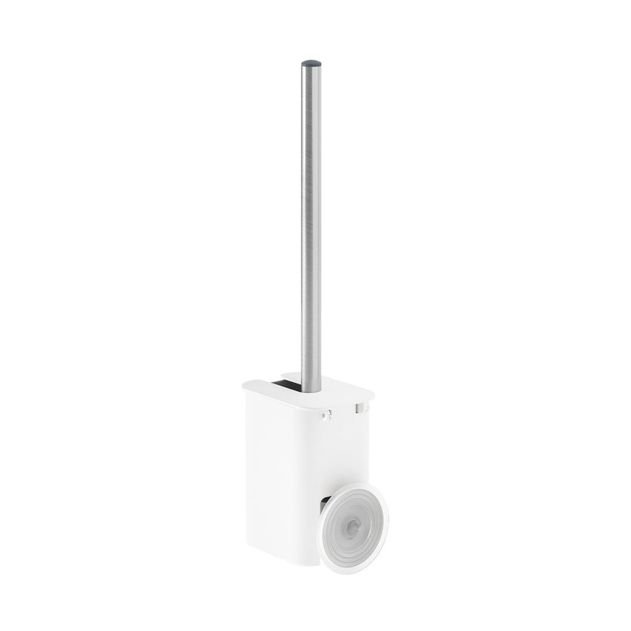 Umbra Flex Adhesive Toilet Brush & Holder White White