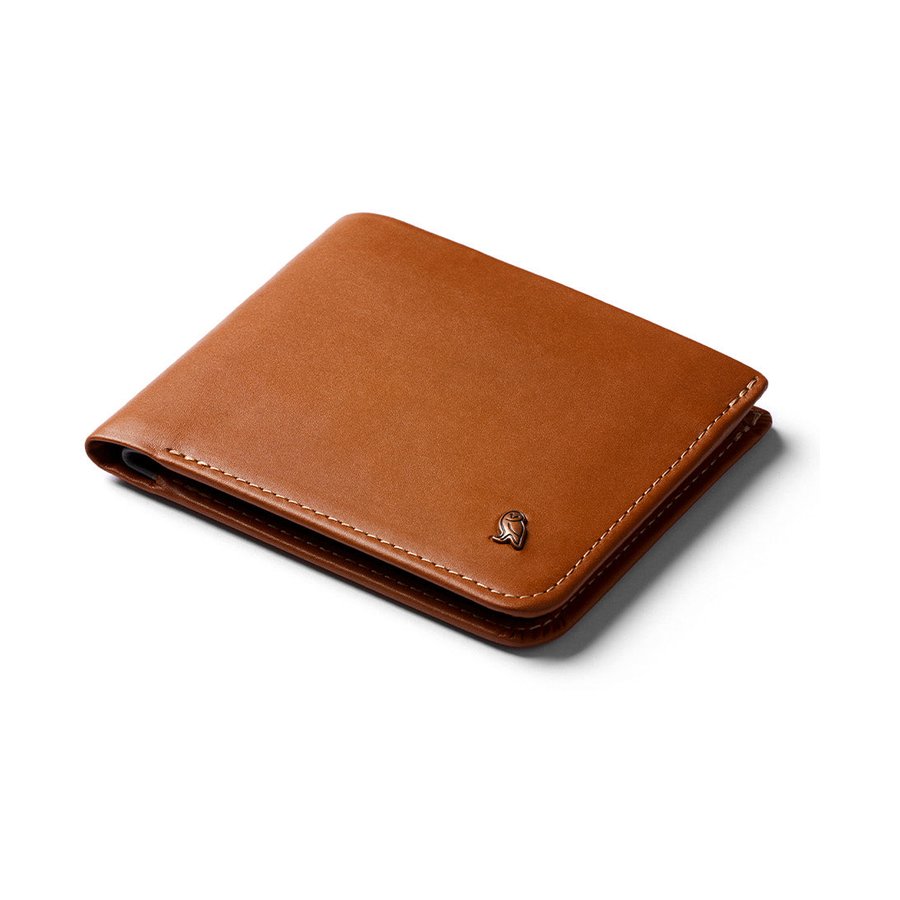 Bellroy RFID Hide & Seek HI Leather Wallet Caramel Caramel