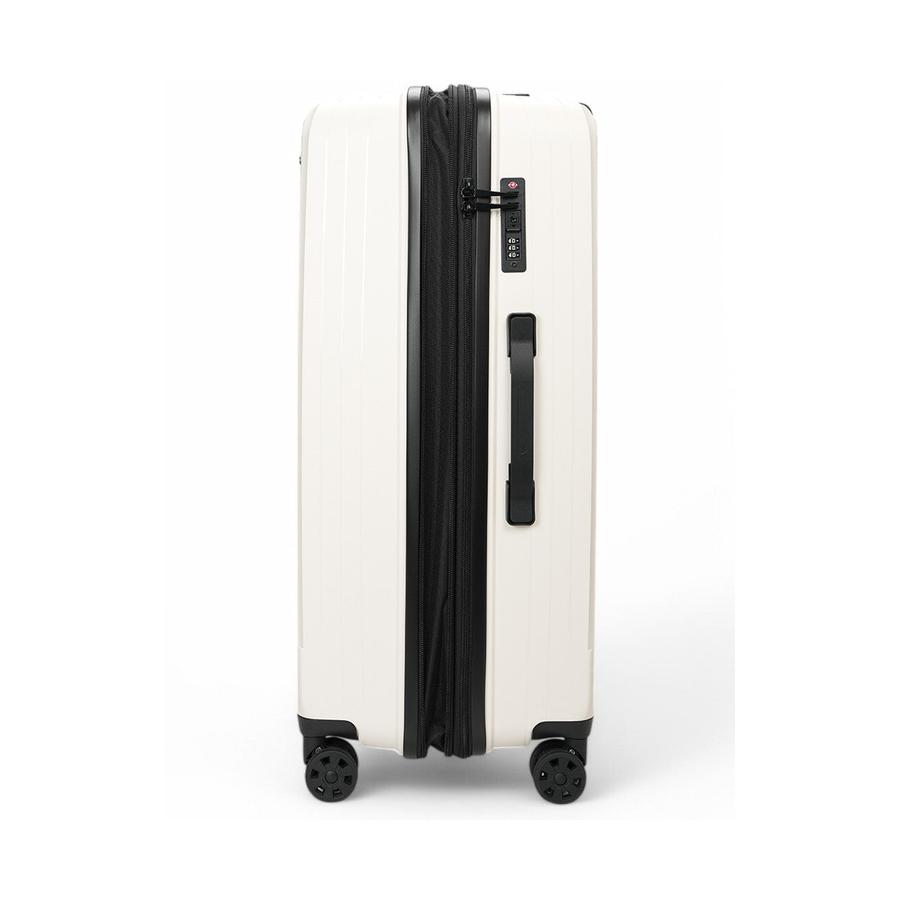 Nomad Venture 75cm Hardside Checked Suitcase White White