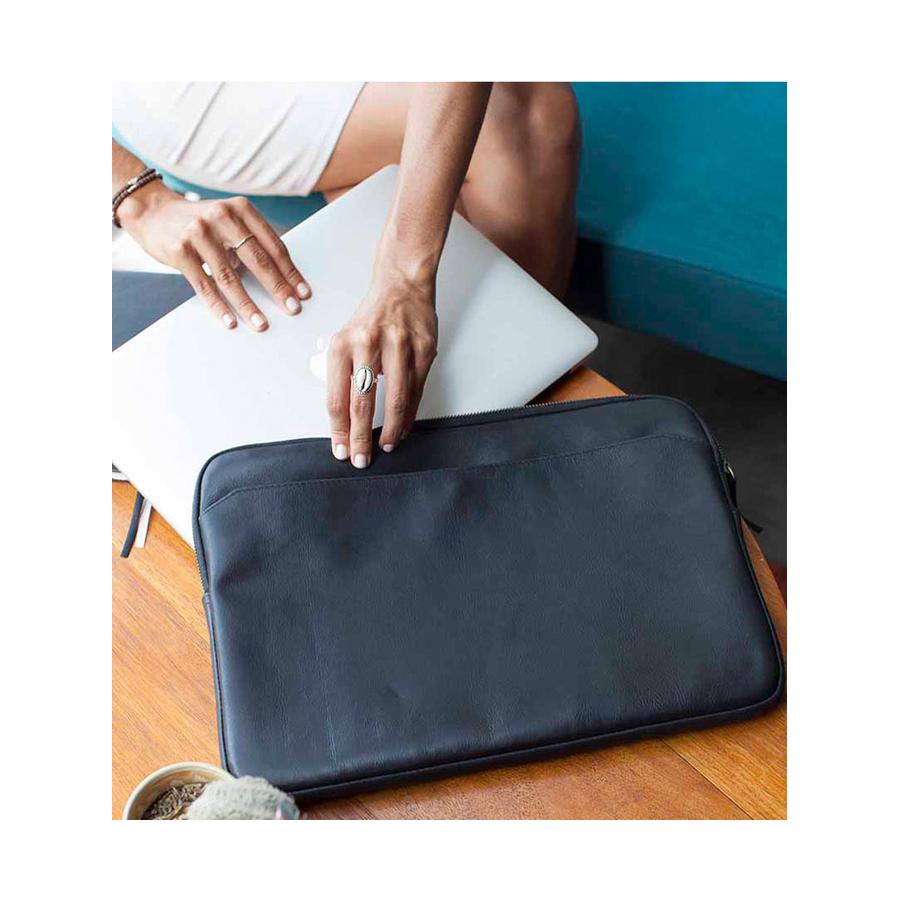 Duffle&Co Blackwell 13" Laptop Sleeve Black Black