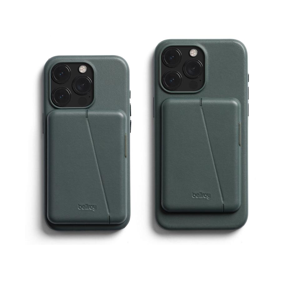 Bellroy iPhone 15 Pro Mod Phone Case + Wallet (With Button Add-On) Evergreen Evergreen