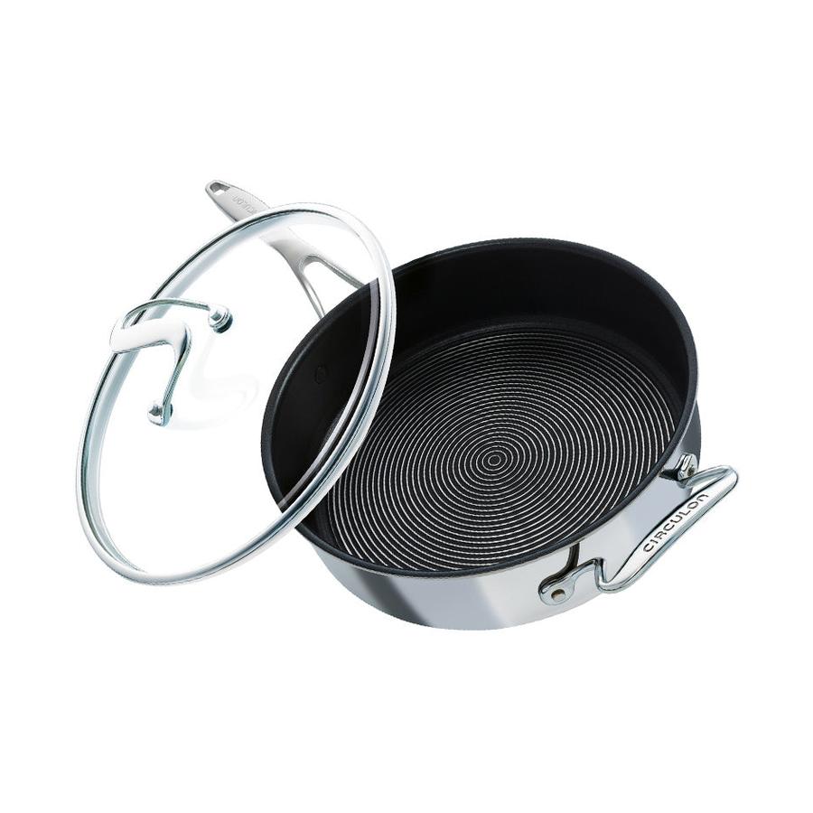 Circulon SteelShield C-Series 10 Piece Cookware Set Stainless Steel Stainless Steel