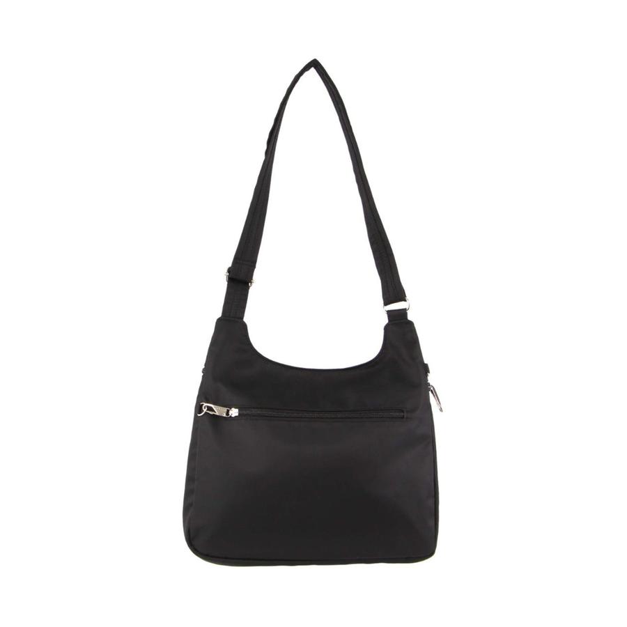 Pierre Cardin Gianna Anti-Theft Crossbody Bag Black Black