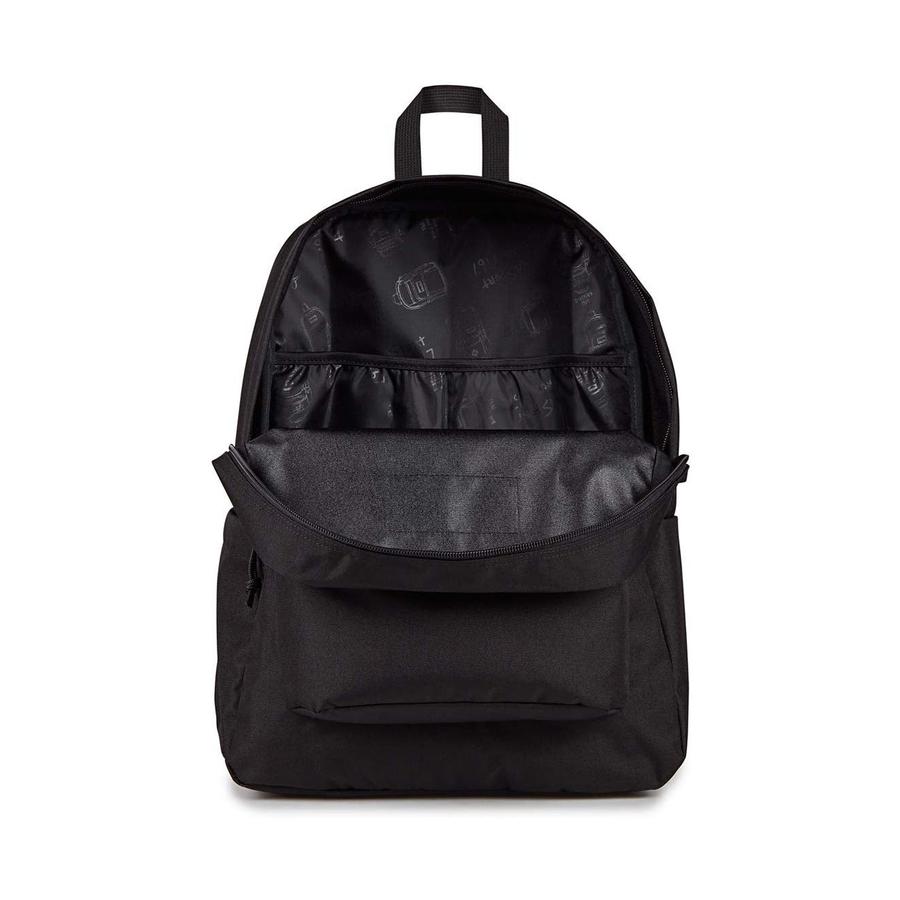 Jansport Superbreak Plus Backpack Monochrome Black Monochrome Black