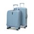 Caselite Venture 57cm & 66cm Top Open Hardside Luggage Set Grey Blue