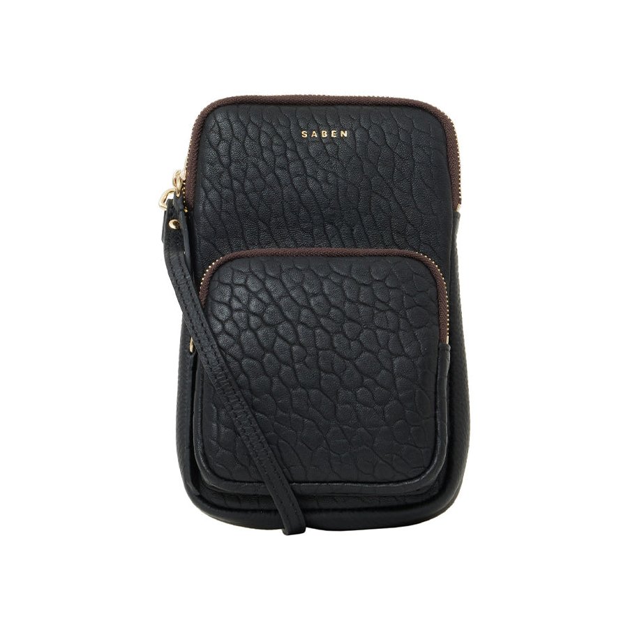 Saben Nikko Phone Sling Black Bubble Black Bubble