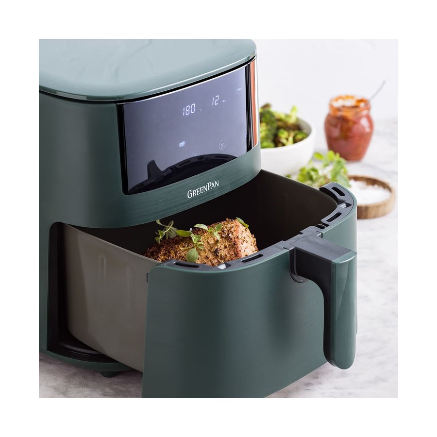 GreenPan Bistro XXL Air Fryer 7.2L Pine Green Pine Green