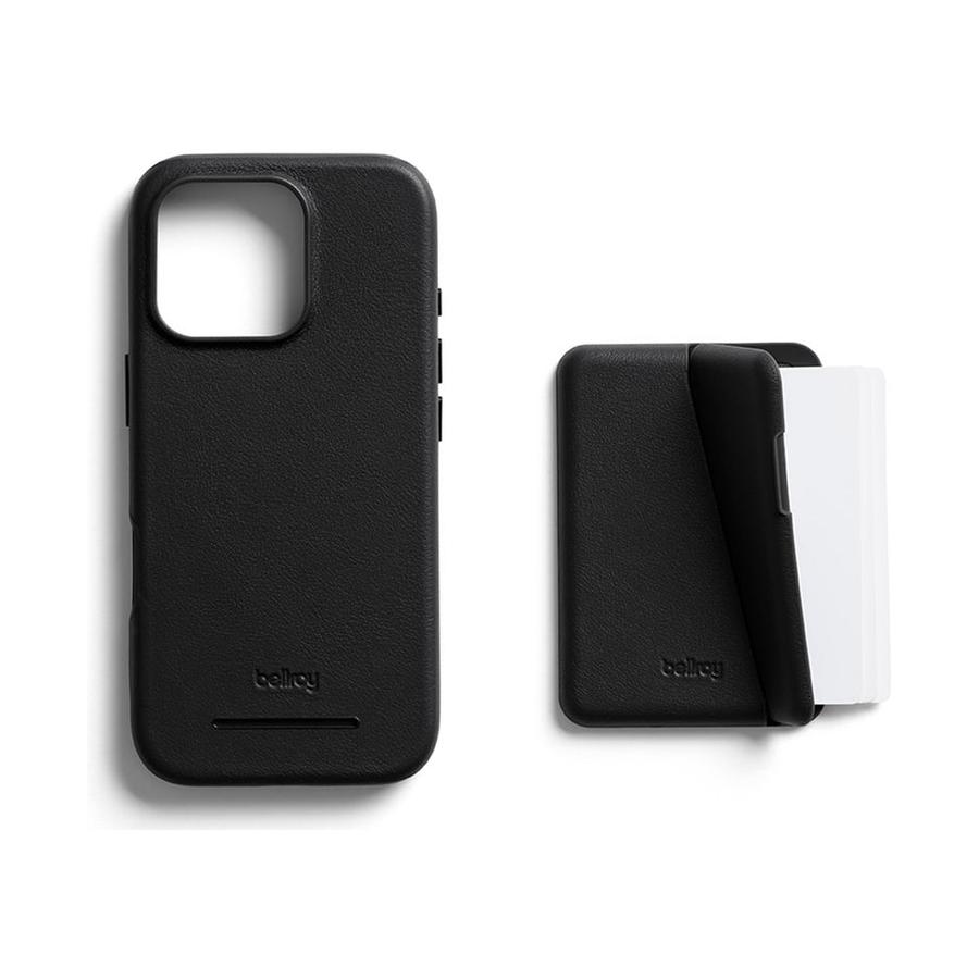 Bellroy iPhone 16 Pro Max Mod Phone Case + Wallet Black Black