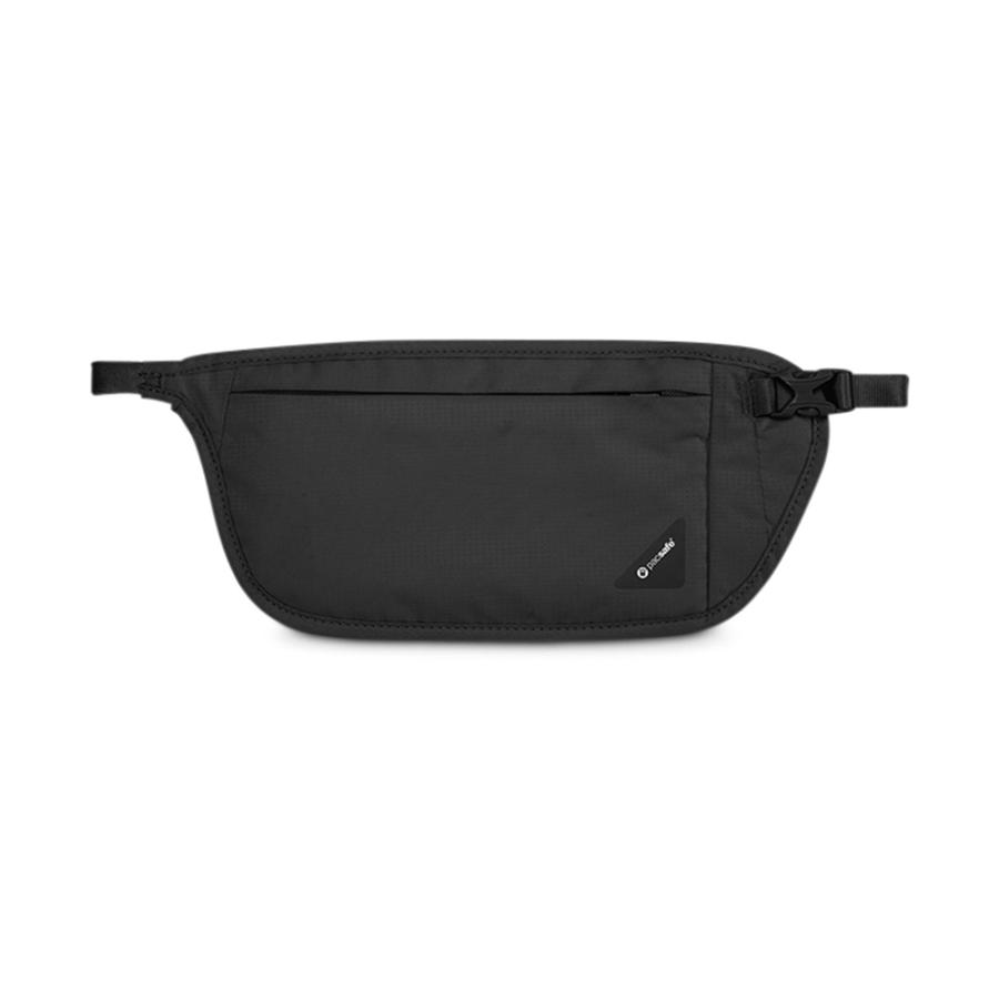 Pacsafe Coversafe V100 RFID Blocking Waist Wallet Black Black