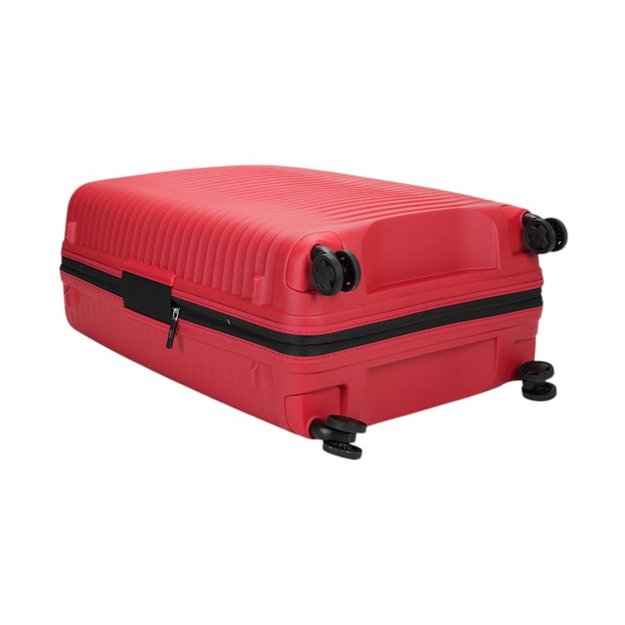 Samsonite Upscape 75cm Hardside Checked Suitcase Ruby Red Ruby Red