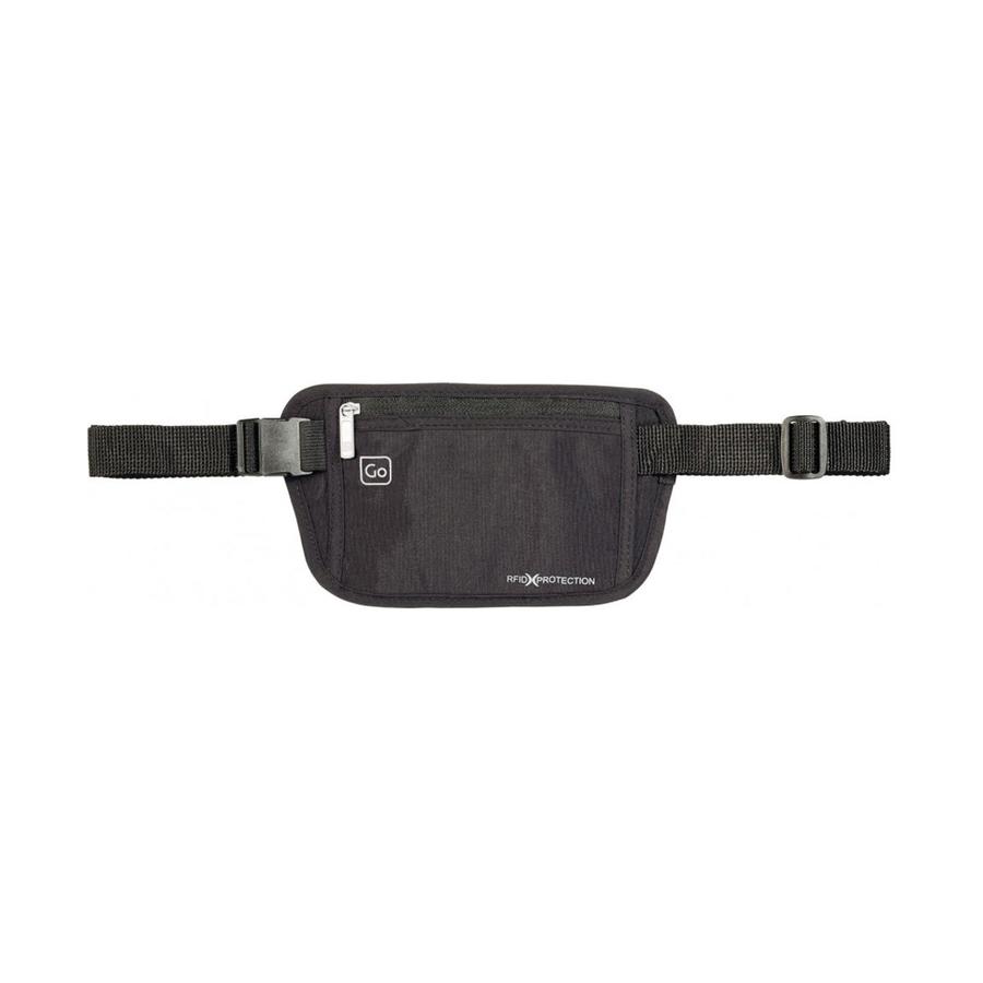 Go Travel Travel RFID Money Belt Black Black
