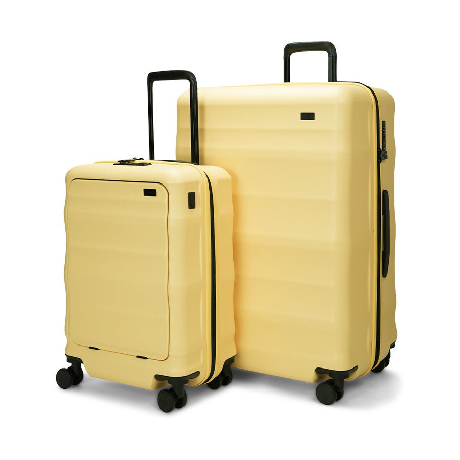 Explorer Luna-Air 55cm Front Access & 74cm Hardside Luggage Set Pina Colada Pina Colada