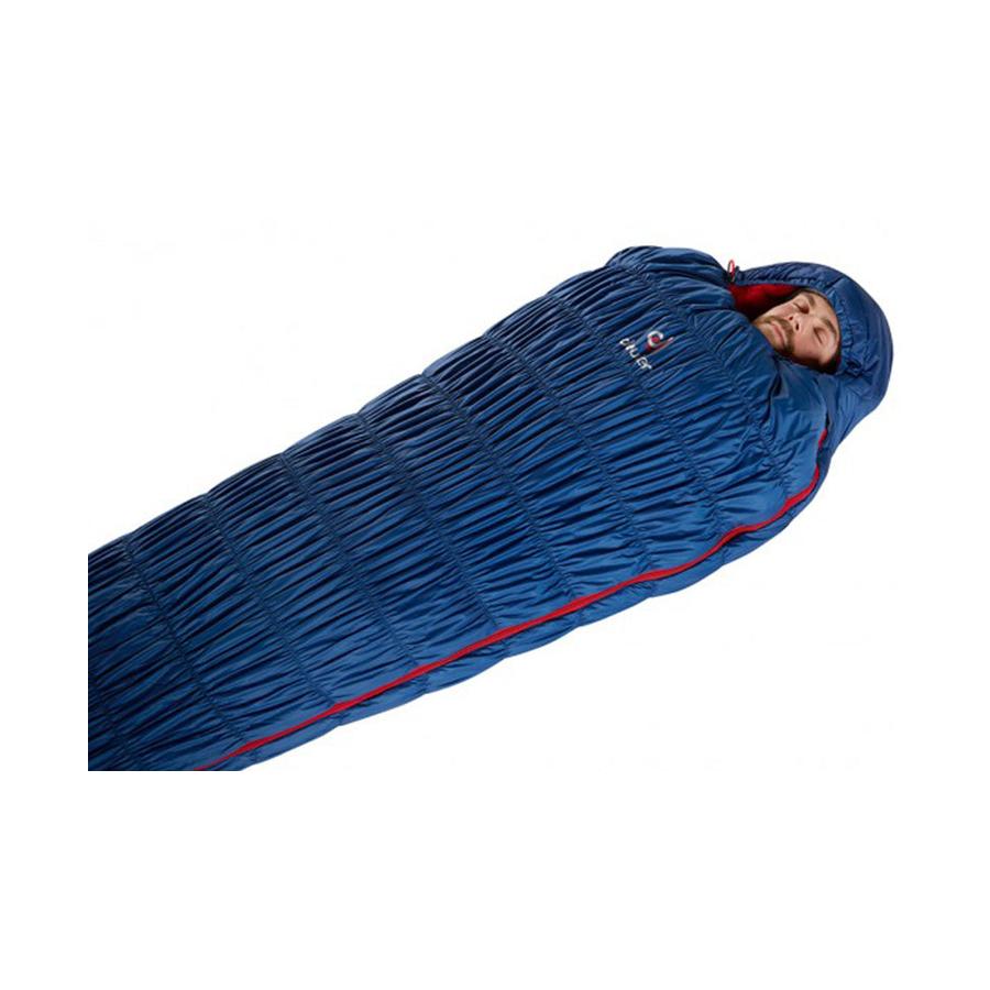 Deuter Exosphere -10° Right Zip Sleeping Bag Steel/Fire Steel/Fire