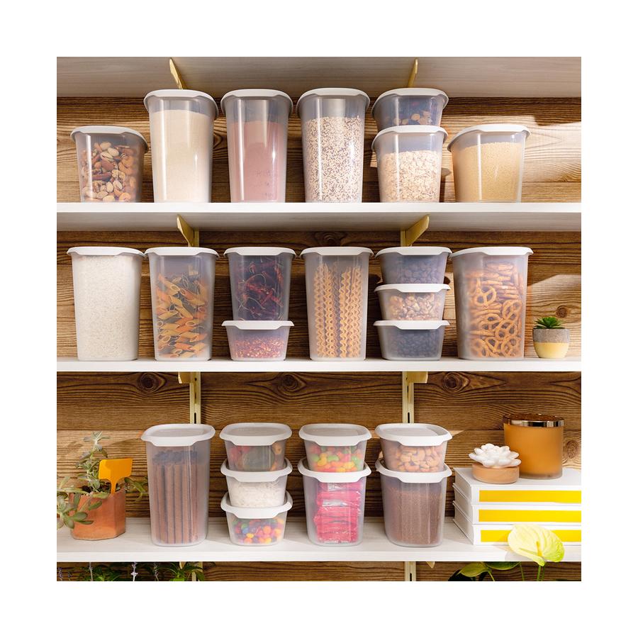 Tupperware One Touch Seal & Store Rectangular Container (Set of 5) London Haze London Haze