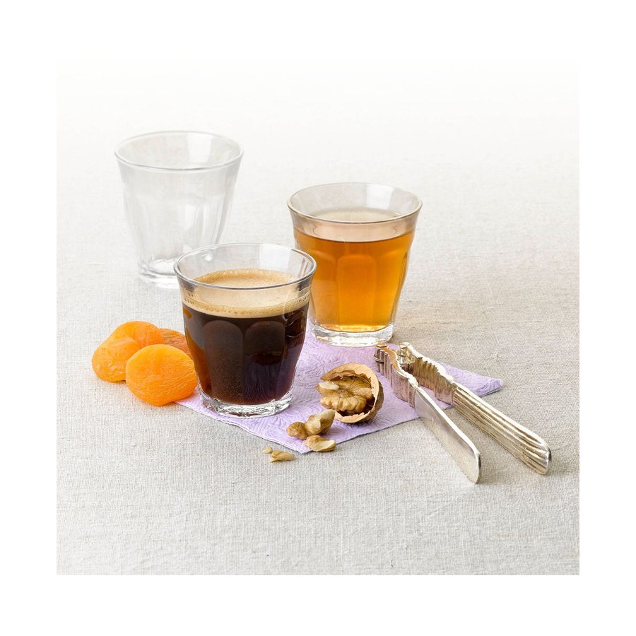 Duralex Picardie 250ml Tumbler Set of 6 Clear Clear