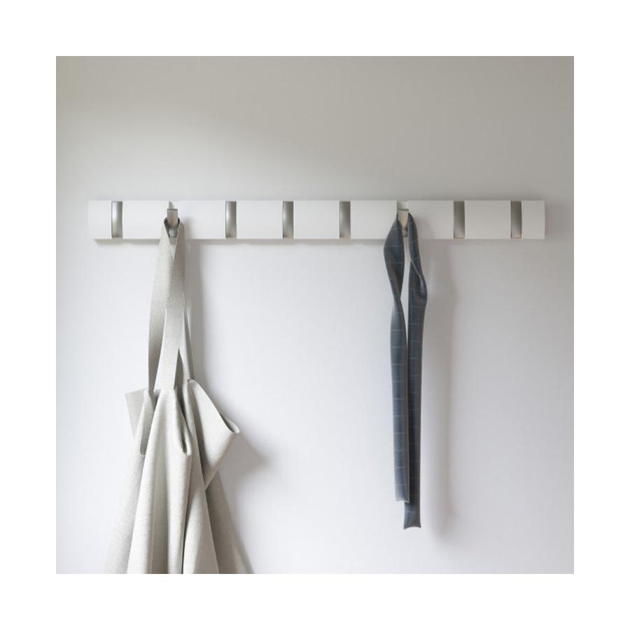 Umbra Flip 8 Wall Mounted Hook White White