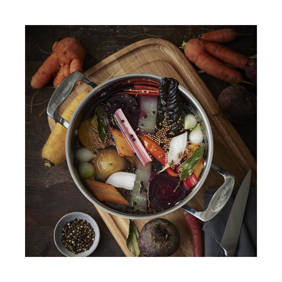 Scanpan Impact 22cm (4.5L) Dutch Oven Stainless Steel Stainless Steel