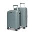 Caselite Expedition 56cm & 65cm Hardside Luggage Set Grey Green