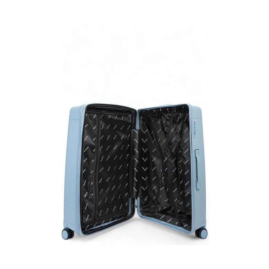 Nomad Quest 56cm, 65cm & 75cm Hardside Luggage Set Steel Blue Steel Blue