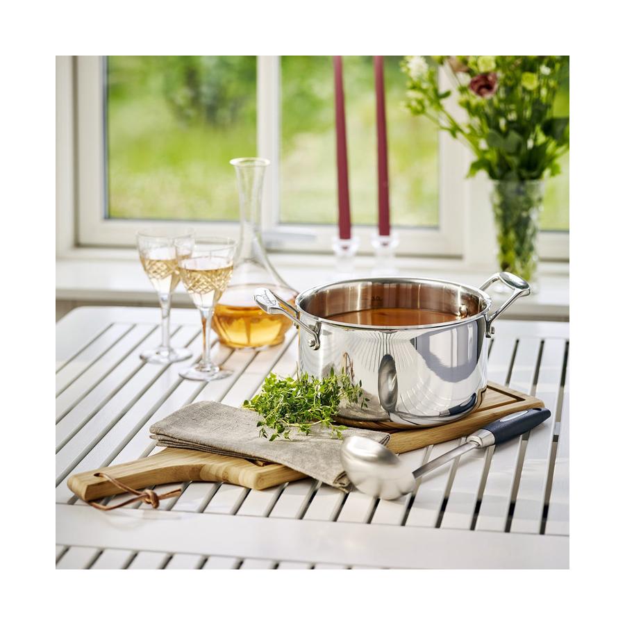 Scanpan Impact 22cm (4.5L) Dutch Oven Stainless Steel Stainless Steel