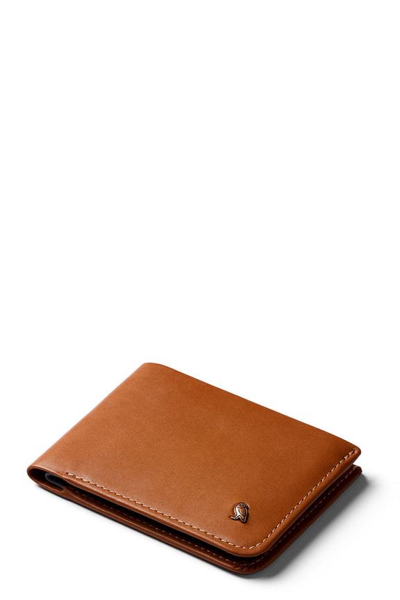 Bellroy RFID Hide & Seek LO Leather Wallet Caramel