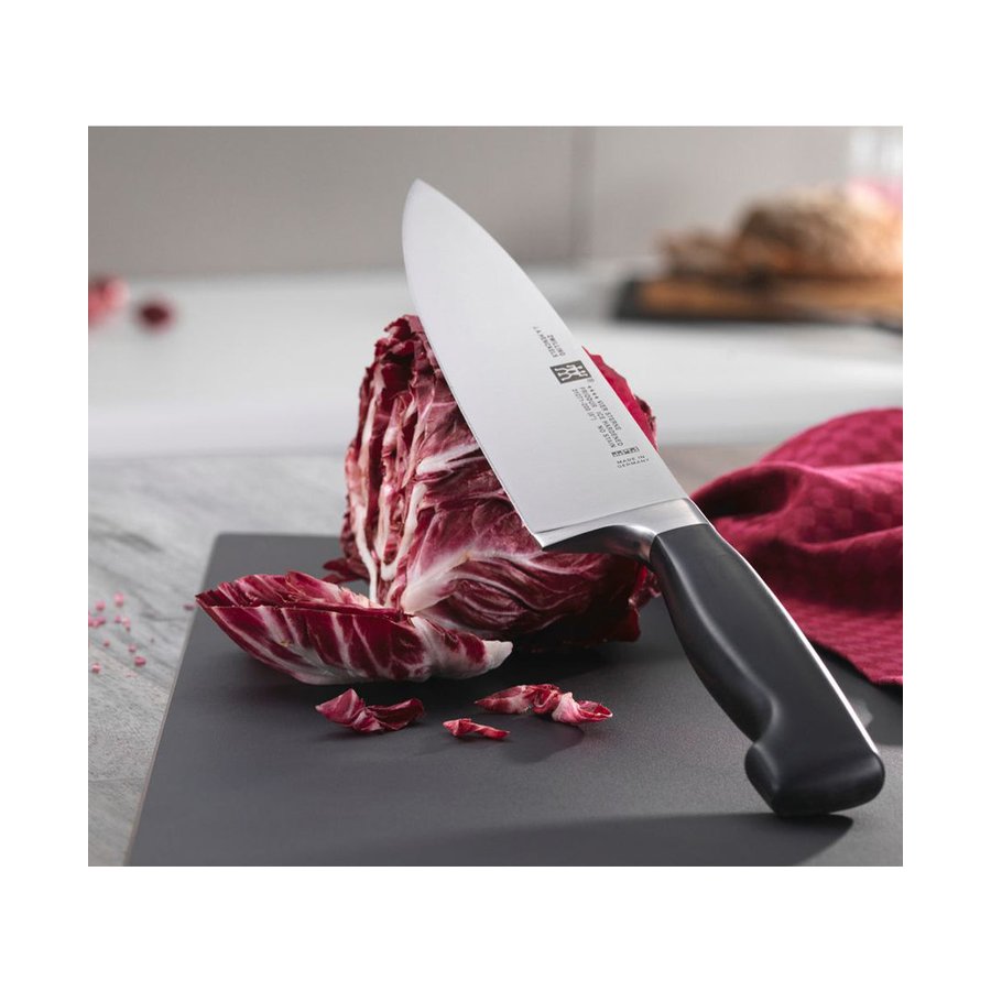 Zwilling Four Star 20cm Chef's Knife Black Black