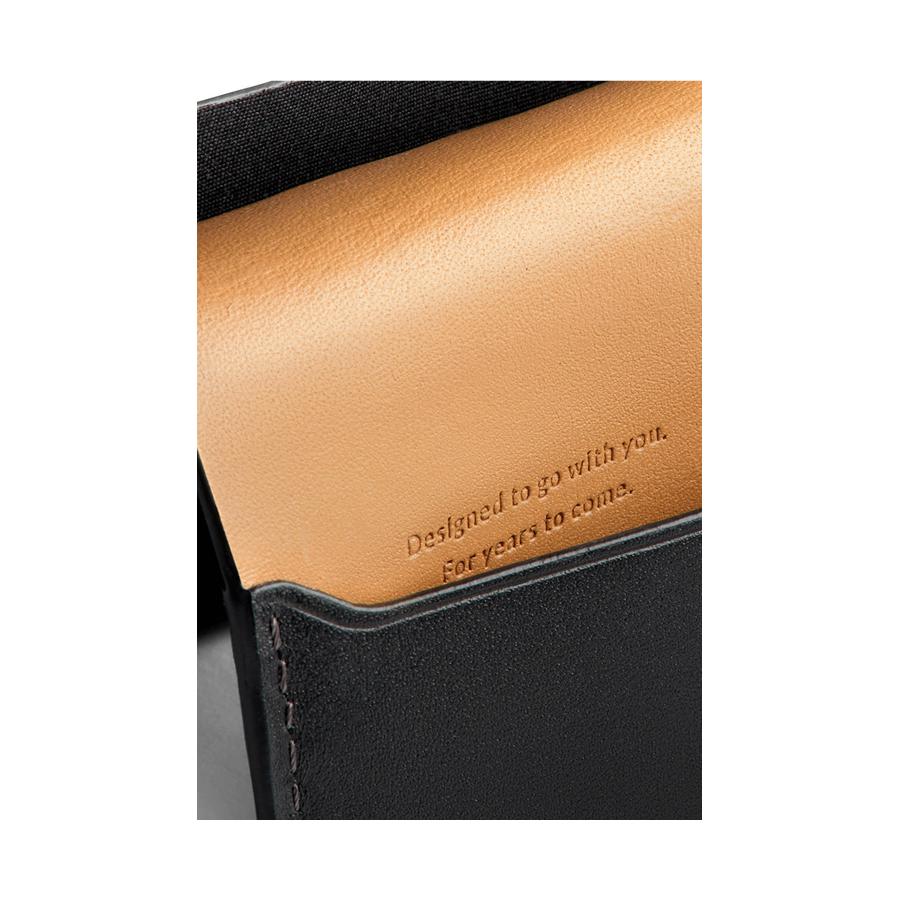 Bellroy Under Cover Wallet Black Black