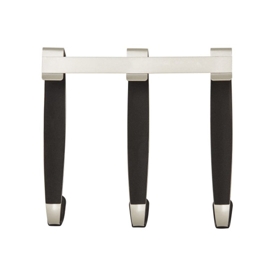 Umbra Schnook 3 Over The Door Hooks Black/Nickel Black/Nickel