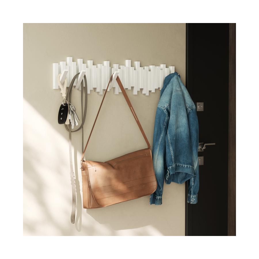 Umbra Sticks 8 Wall Hooks White White