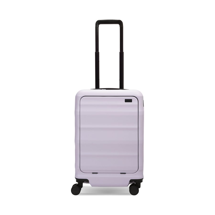 Explorer Luna-Air 55cm Front Access Hardside Carry-On Suitcase Lilac Lilac