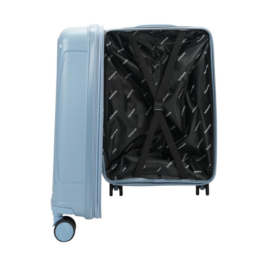Nomad Quest 56cm Hardside Carry-On Suitcase Steel Blue Steel Blue