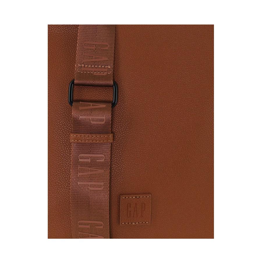 Gap Asher Ladies Vegan Leather Classy Crossbody Bag Tan Tan