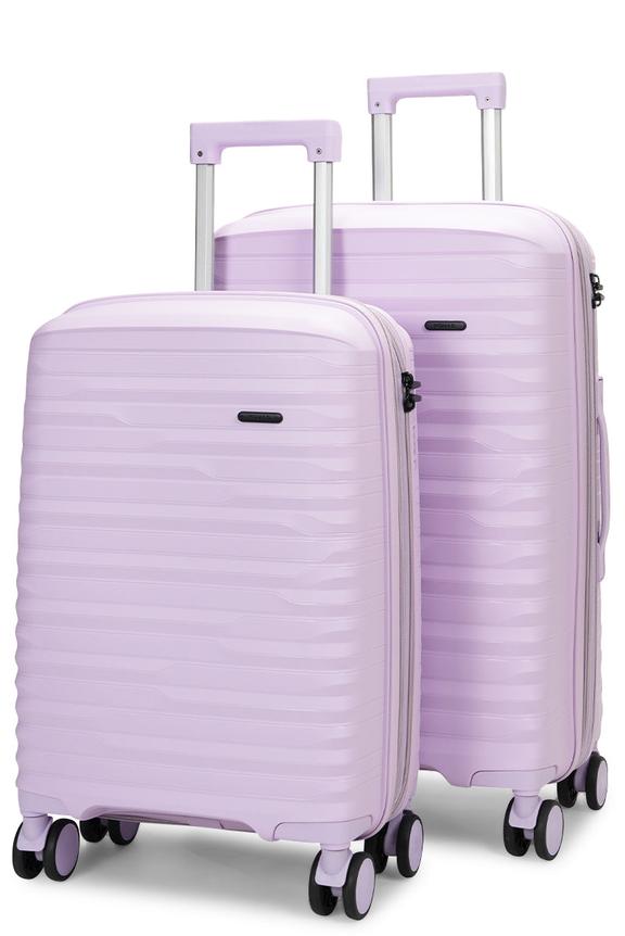 Nomad Discover 56cm & 65cm Hardside Luggage Set Light Purple