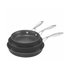 Circulon Style 21cm, 25cm & 28cm Skillet Set Black