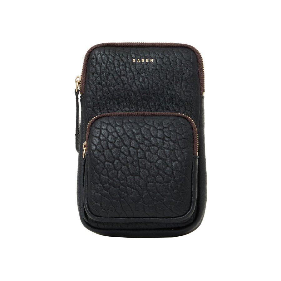 Saben Nikko Phone Sling Black Bubble Black Bubble