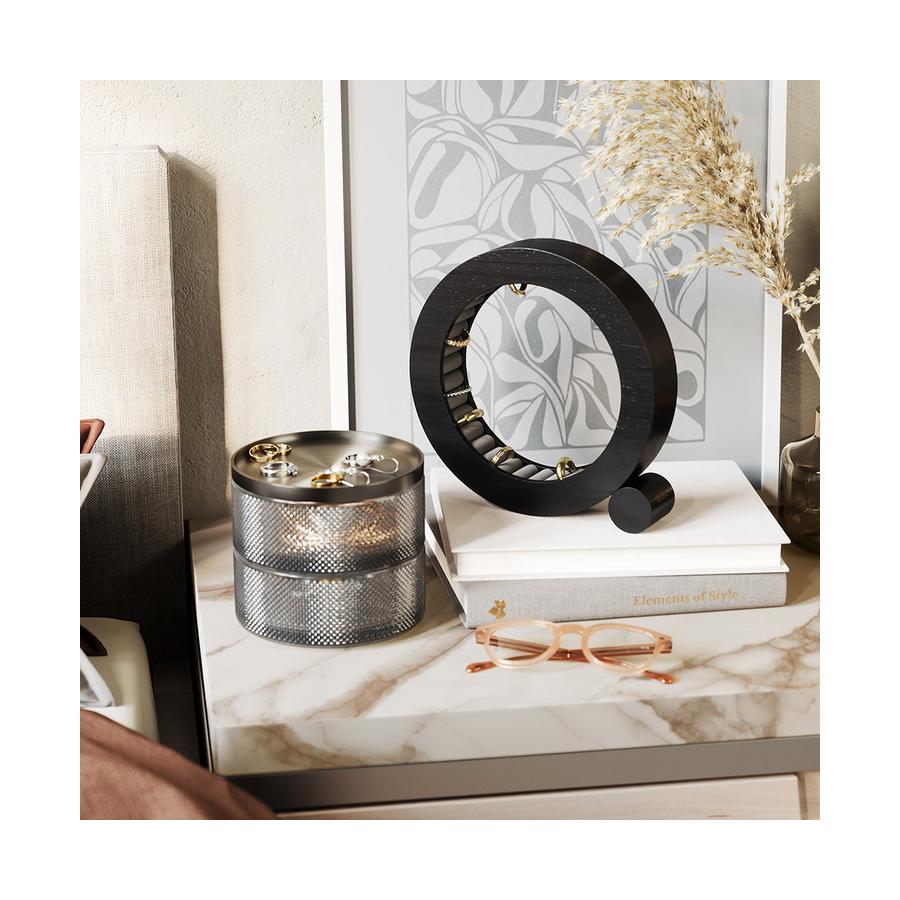 Umbra Ferris Jewellery Organiser Black Black