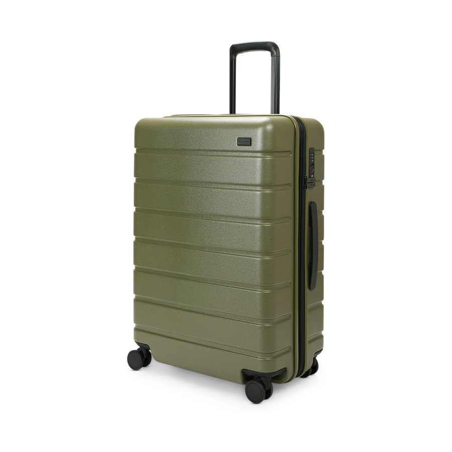 Explorer Arlo Pro 65cm Hardside Expandable Checked Suitcase Evergreen Evergreen