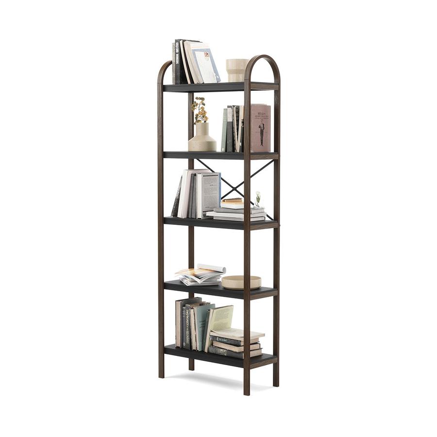 Umbra Bellwood 5 Tier Freestand Shelf Black/Walnut Black/Walnut