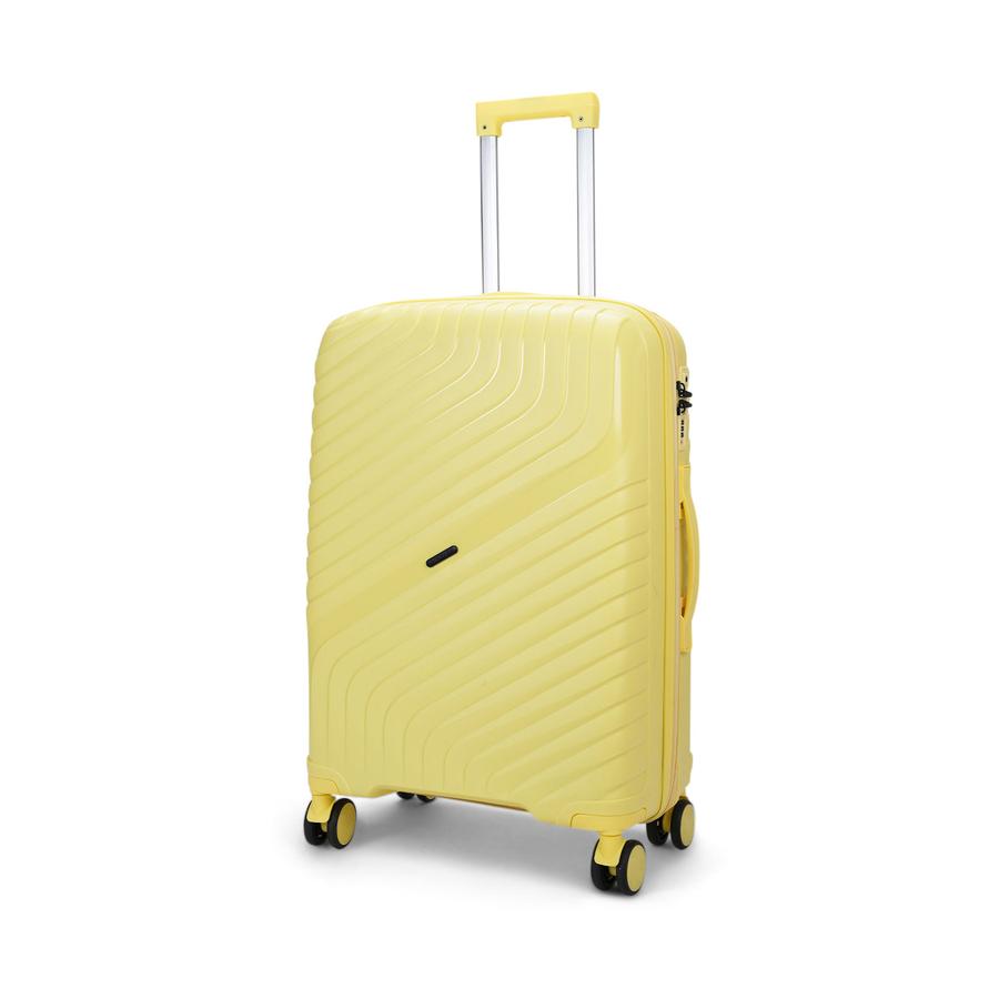Nomad Journey 56cm & 66cm Hardside Luggage Set Yellow Yellow