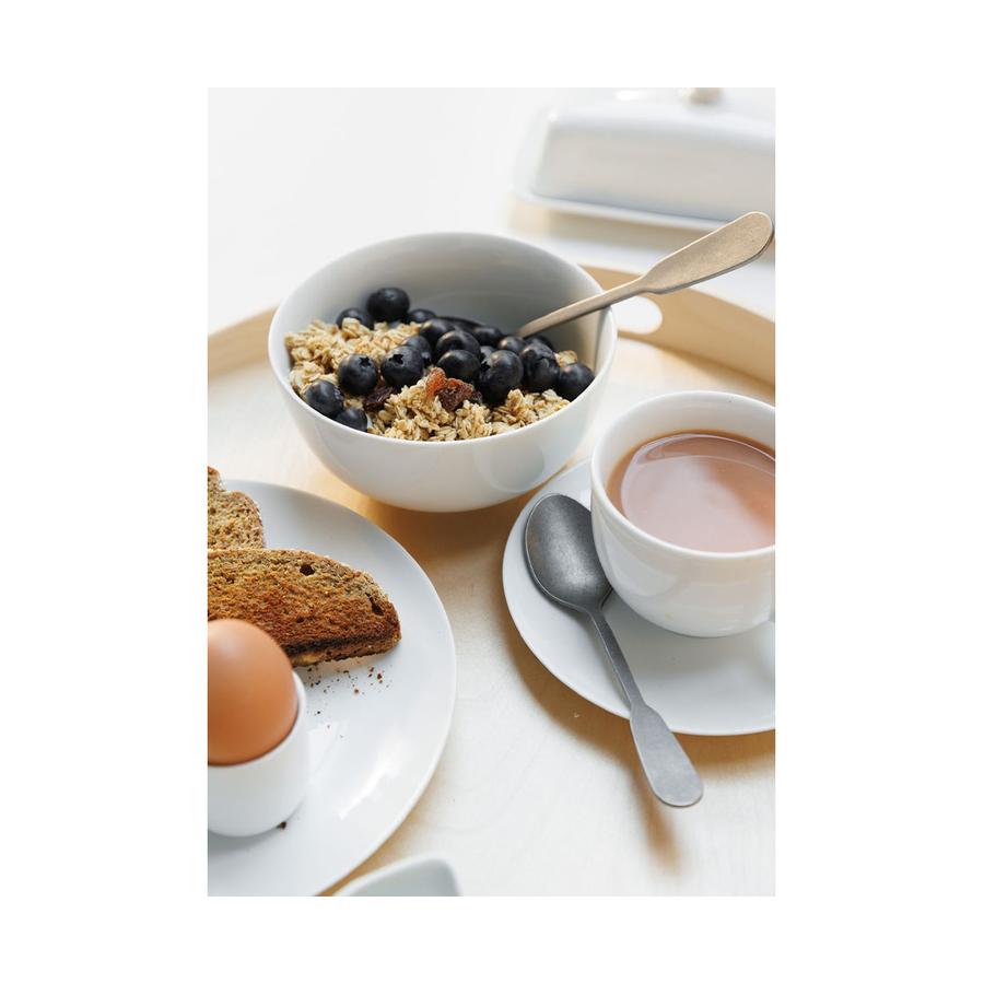 Mikasa Chalk 14cm Porcelain Cereal Bowls (Set of 4) White White