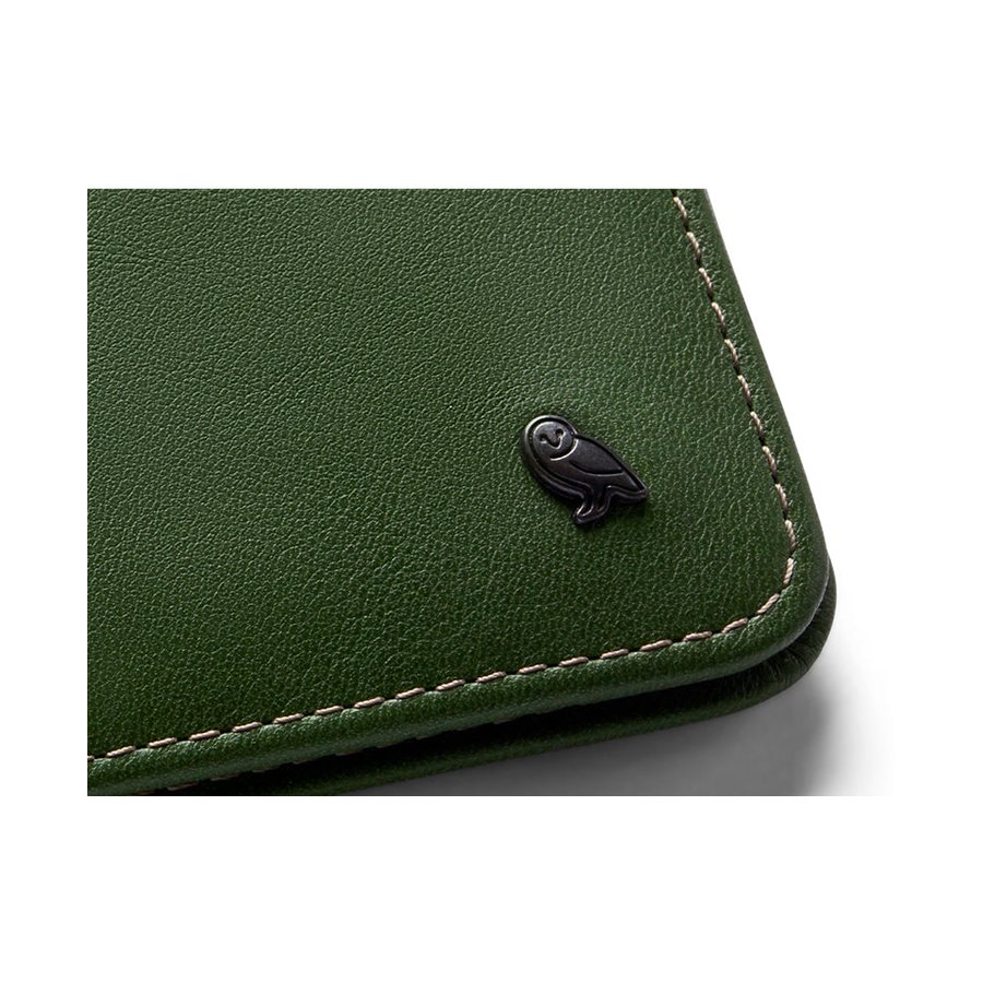 Bellroy RFID Hide & Seek LO Leather Wallet Ranger Green Ranger Green