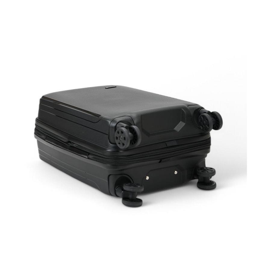 Nomad Venture 56cm Hardside Carry-On Suitcase Black Black