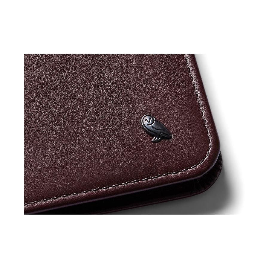 Bellroy RFID Hide & Seek HI Leather Wallet Deep Plum Deep Plum