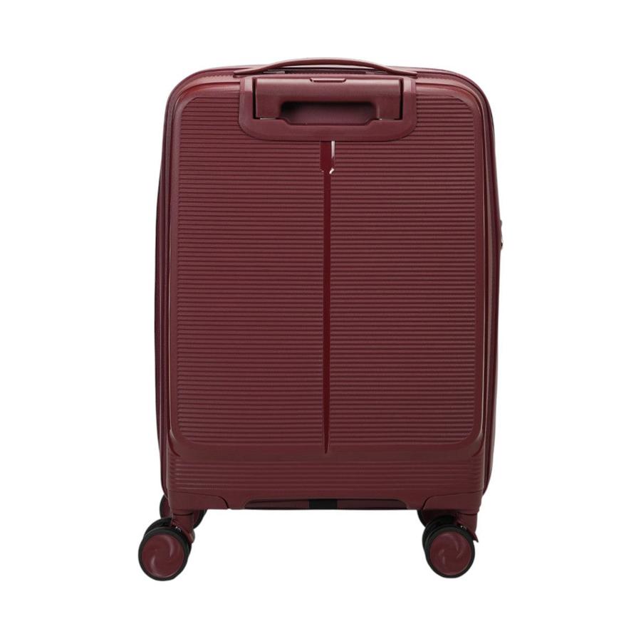 Caselite Venture 57cm Top Open Hardside Carry-On Suitcase Dark Red Dark Red